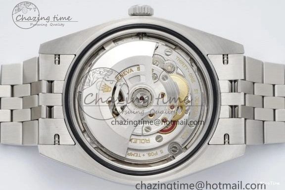 MiroTime 0503 OdorResistant DateJust 41 SS Polished Bezel KING 1:1 Best Edition 904L Steel Gray Stick Dial on Jubilee Bracelet VR 2207
